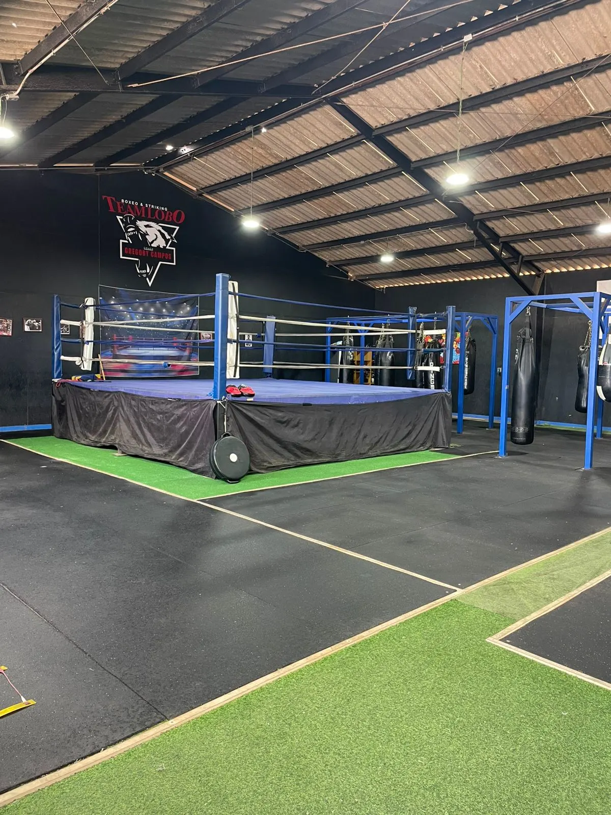 Instalaciones del gimnasio Team Lobo